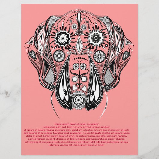 Doggen Flyer/Wurfblatt Flyer (Voorkant)