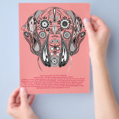 Doggen Flyer/Wurfblatt Flyer (Hand)