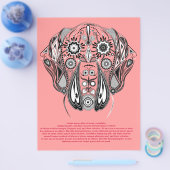 Doggen Flyer/Wurfblatt Flyer (Enkel)