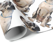 Doggen Geschenke Cadeaupapier (Rol Hoek)