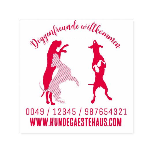 Doggen Haus Stempel (Design)