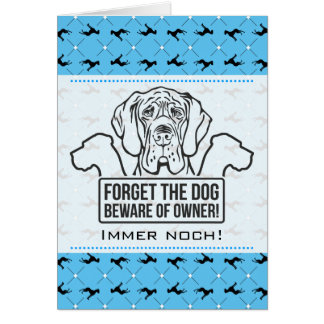 Doggen Karte beschriftet