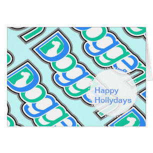 Doggen Text mit Kopf