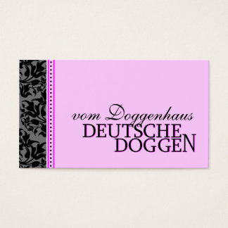 Doggen Visitekaartjes