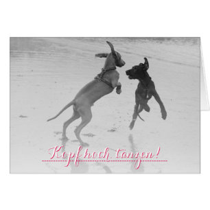 Doggenkarte "Tanzen"