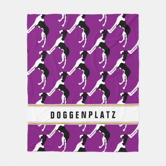 Doggenplatz Fleece Decke (Voorkant)