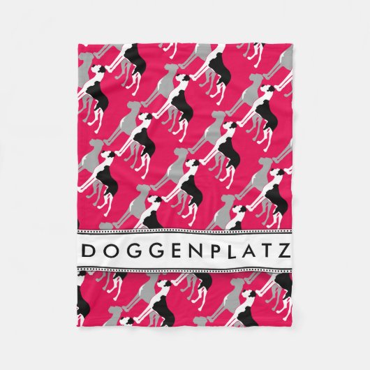Doggenplatz Fleece Decke Deken (Voorkant)