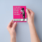 Doggenwelpen Flyer für Hundezüchter (Hand)