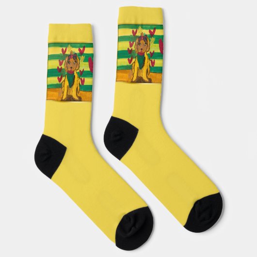 Doggie "Art by Kids" Sokken (Rechts)