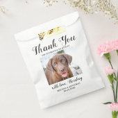 Doggie Bag Bedankt dat je Biscuit Bar Pet Treat We Bedankzakje (Gezegeld)