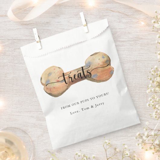 Doggie bagage bedankzakje (Geknipt)