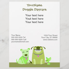 Doggie Daycare/Dog Walker Promotional Flyer