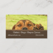 Doggie Daycare Services Visitekaartje (Voorkant)