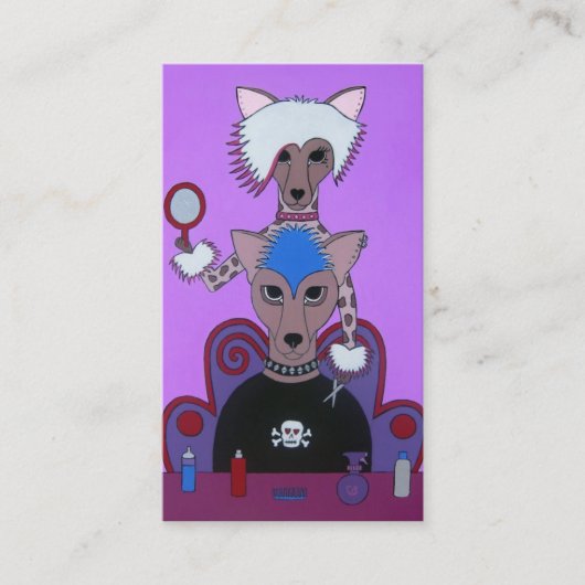 Doggie Do's Visitekaartjes (Voorkant)