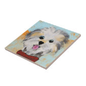 Doggie en carreaux de céramique turtleneck (Côté)