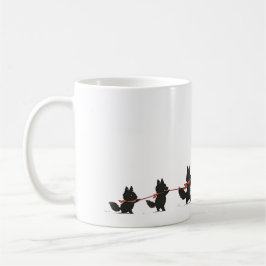 Doggie Familie 12 Koffie Mok