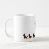 Doggie familie 5 koffiemok (Links)