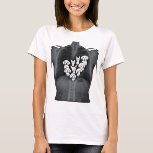 Doggie Heart X-Ray - Grappig Hondenliefhebber Desi T-shirt