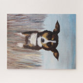 Doggie in Grass Legpuzzel (Horizontaal)