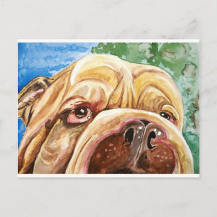 Doggie Kisses Briefkaart