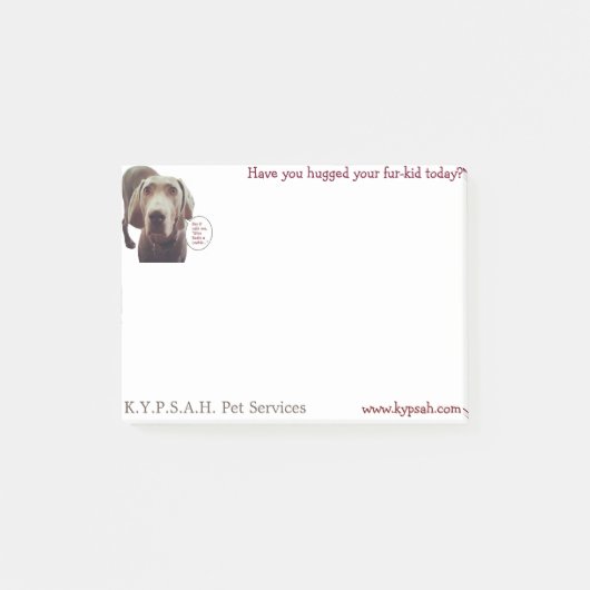 Doggie Post-It Notes (Voorkant)