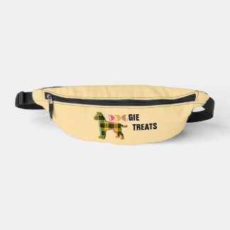 Doggie Traite Logo Novelty Jaune Plaid Lt Jaune