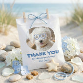 Doggie Treat Wedding Dog Photo Thank You Bedankzakje