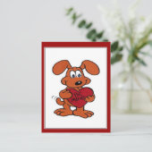 Doggie Valentine - Carte postale (Debout devant)