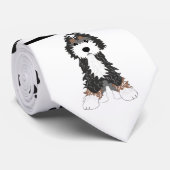 Doggies et cravate de pattes noires (Roulé)