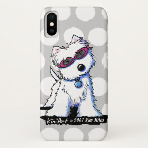 Doggles Westie iPhone X Hoesje