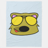 Doggo Dog Fleece Deken (Voorkant)