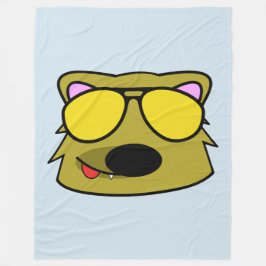 Doggo Dog Fleece Deken