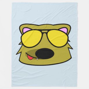 Doggo Dog Fleece Deken