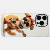 doggo-gitarist Case-Mate iPhone case (Achterkant (horizontaal))
