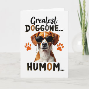 Doggone Humom Illustratiekaart Kaart