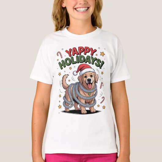 Doggone Merry T-shirt (Voorkant)