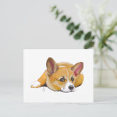 Doggust 2019 Corgi Briefkaart (Staand voorkant)