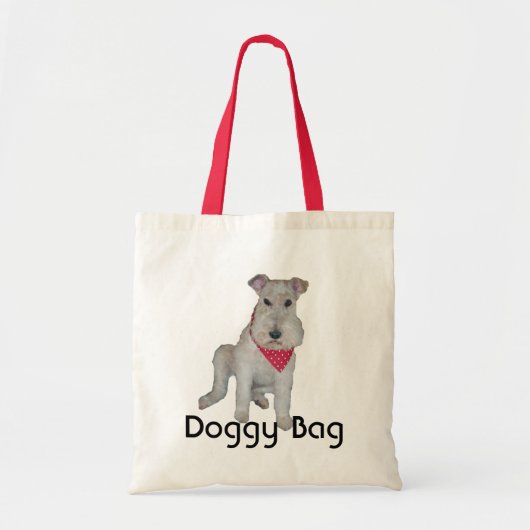 Doggy Bag - Wire Fox Terrier Tote Bag (Voorkant)