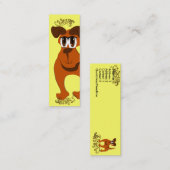 Doggy Business - Mini Visitekaartje (Voorkant / Achterkant)