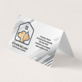 Doggy Kat House Logo | Services voor dierenwinkels Visitekaartjes (Voorkant)