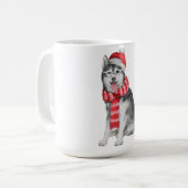 Doggy Kerstmis Koffiemok (Voorkant links)