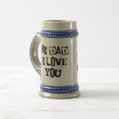 Doggy-liefde Bierpul (Voorkant links)