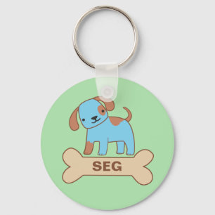 Doggy Name Tag Sleutelhanger