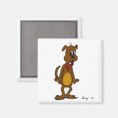 Doggy Toon Magnet Magneet (Voorkant / Achterkant)
