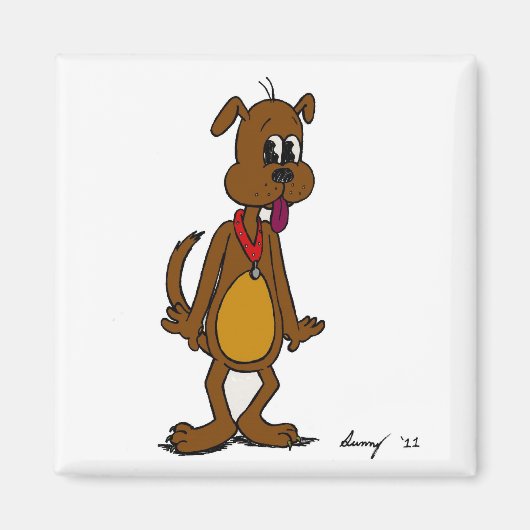 Doggy Toon Magnet Magneet (Voorkant)