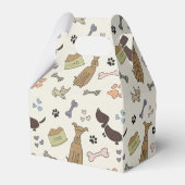 Doggy Treats Favor Box Bedankdoosjes (Achterkant)
