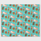 Doggy Vacation Cadeaupapier (Vlak)