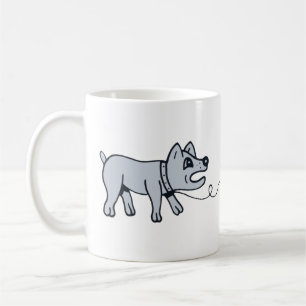 Doggy Walkies. Koffiemok
