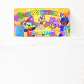 Doggyland verjaardagsbanner spandoek (Insitu)