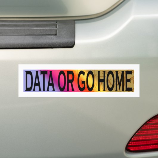 DOGH BUMPERSTICKER (Op auto)